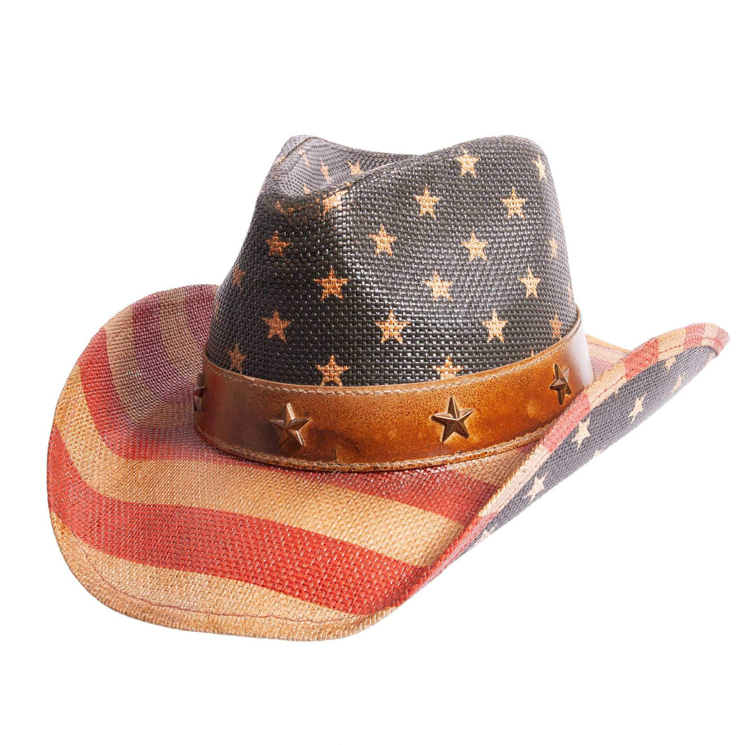 American Hat Makers - Americana - Straw Cowboy Hat