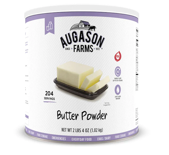 Augason Farms: Shelf Stable Butter Powder (204 Servings)