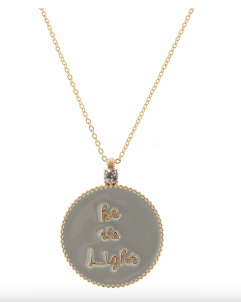 Jane Marie: Be the Light Pendant Necklace - 32