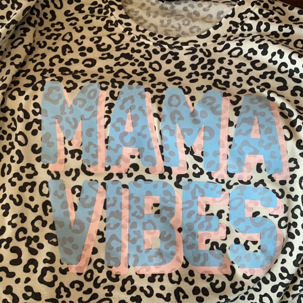 Mama Vibes - Leopard T’s
