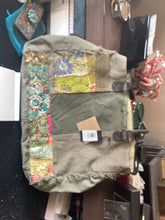 Load image into Gallery viewer, Vintage Addiction - Recycled Tent Tote with Vintage Textiles
