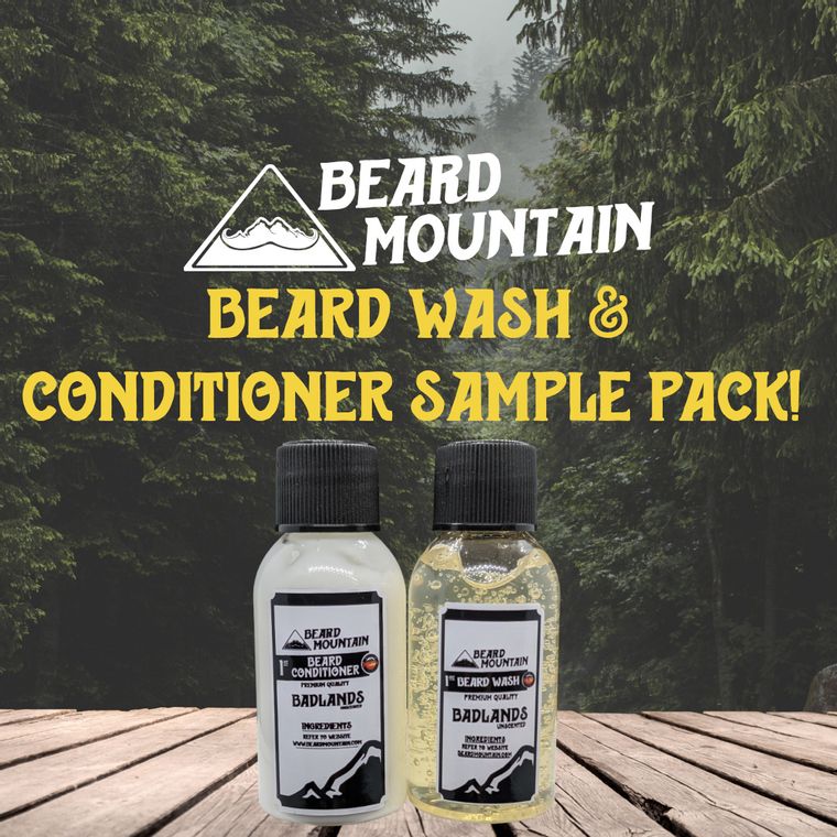 Beard Wash - Beard Conditioner - Sample Pack